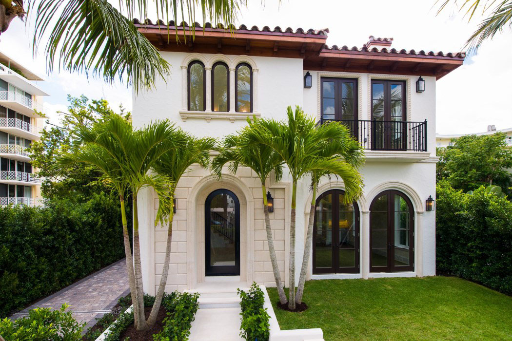 New Mediterranean Style Home In Palm Beach Idesignarch