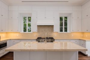 Elegant Luxury White Kitchen Design