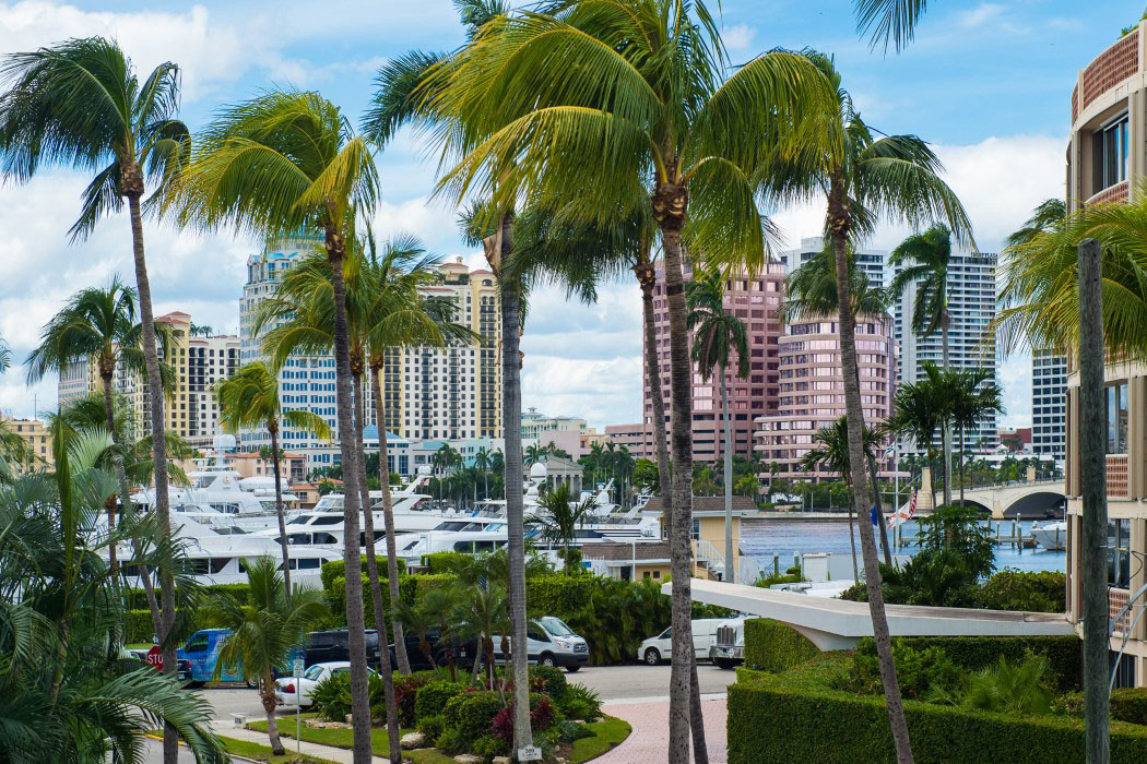 Palm Beach Docks on Intracoastal Waterways