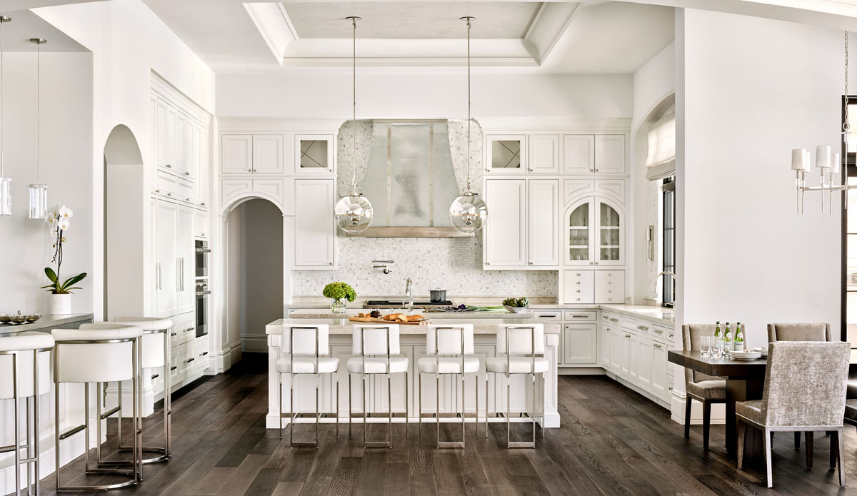 Luxury White Kitchen Cabinetry