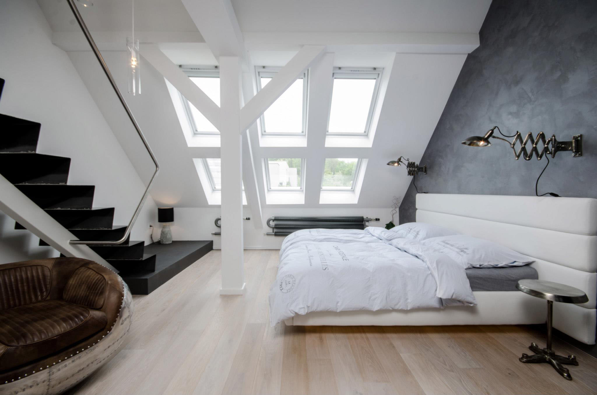 Attic Loft Apartment in Prague