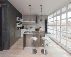 Modern Loft Apartment Kitchen