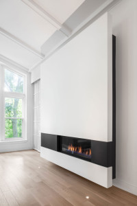 Stylish Minimalist Modern Fireplace