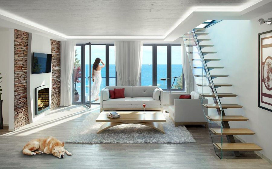Luxury Ocean View Duplex Apartment