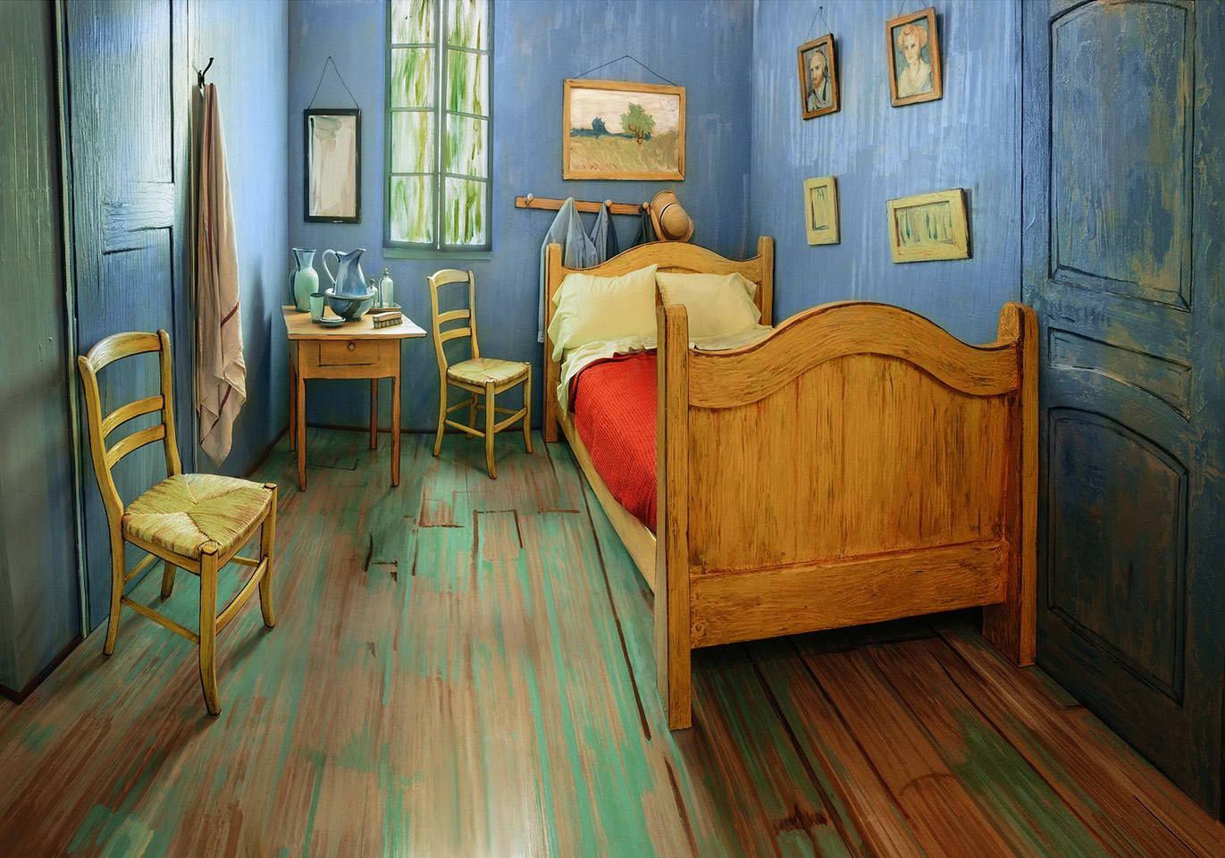 Post-Impressionist Style Bedroom Decor