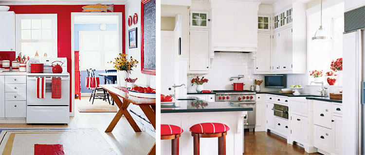 Red Kitchen Design Ideas