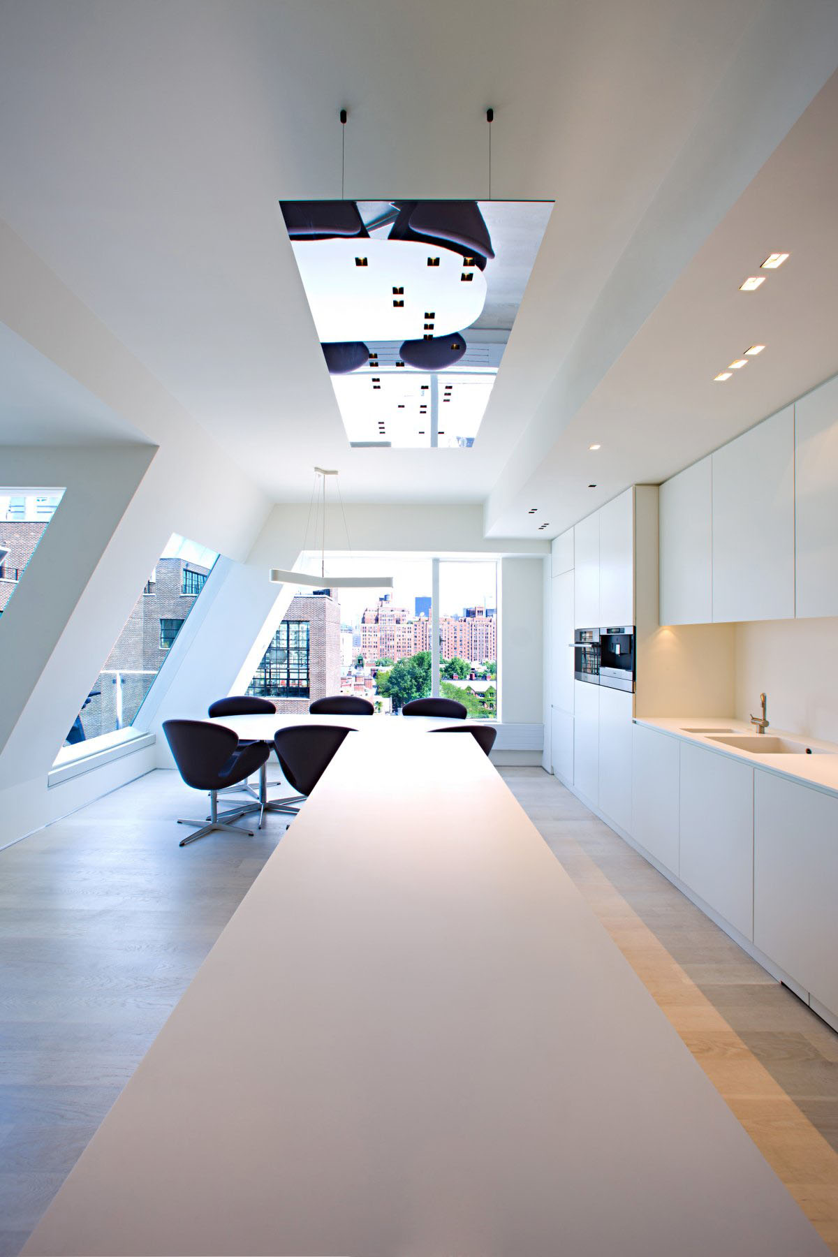 Remodelled Rooftop Apartment In New York Idesignarch Interior