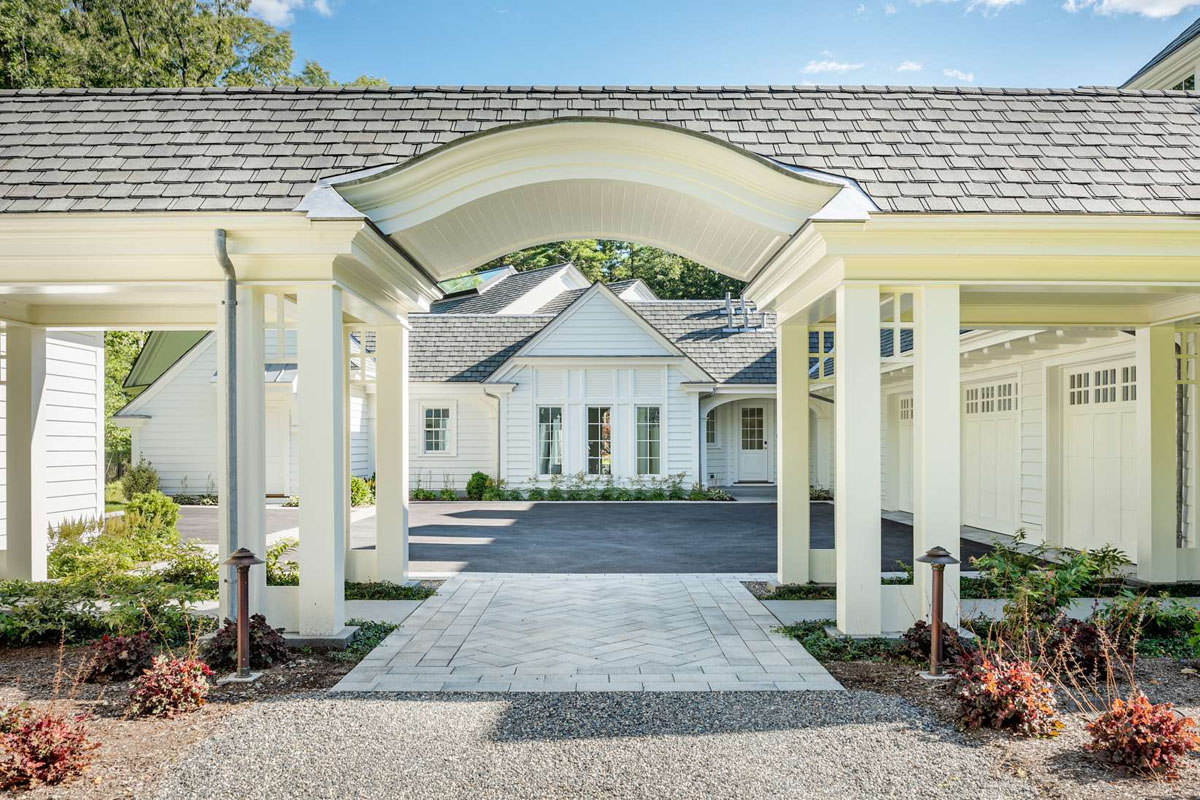 Dream House with Colonial Revival Architecture