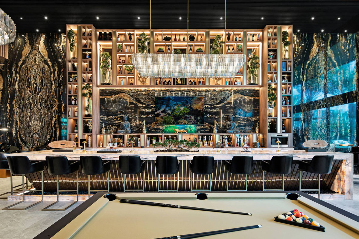 Luxury Modern Home Bar