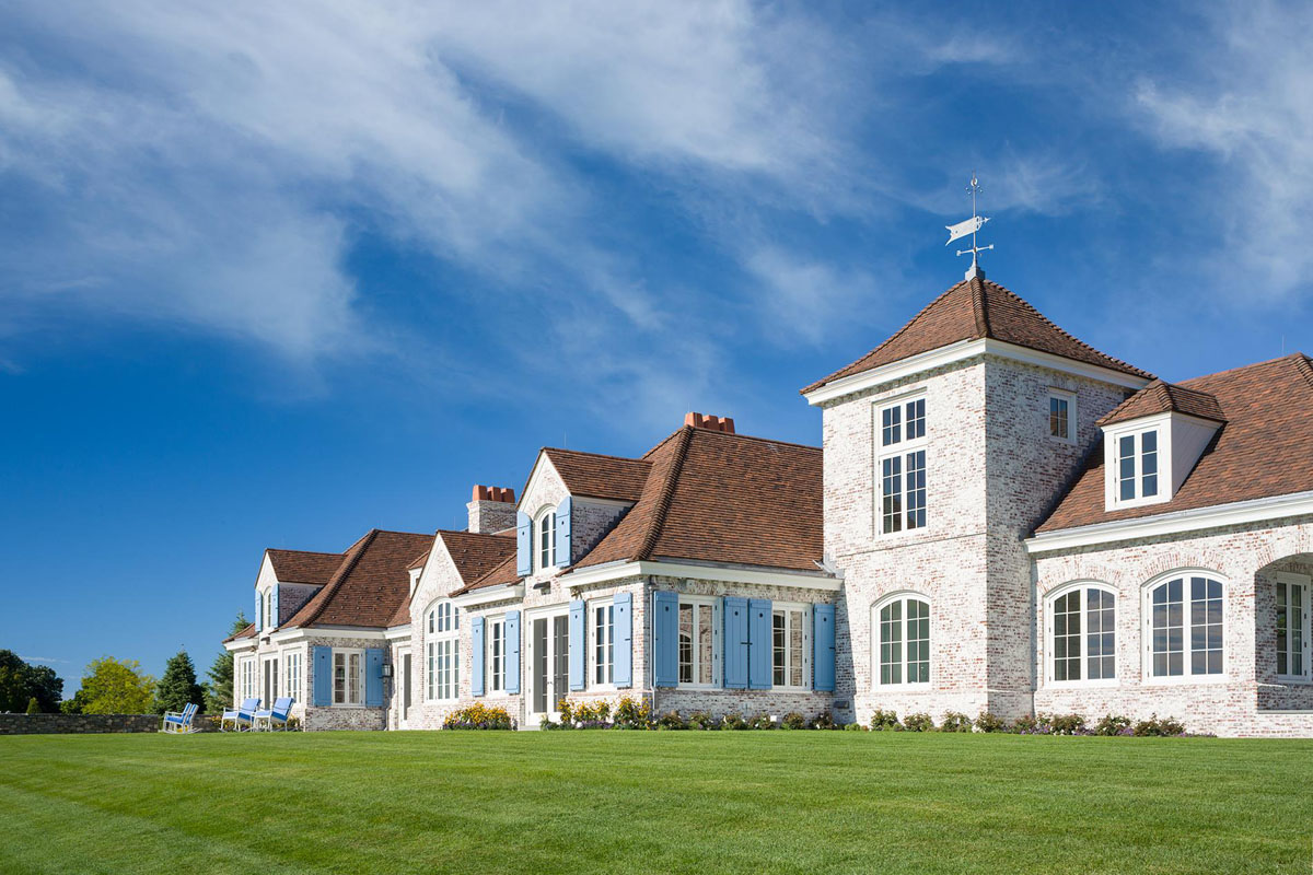 French Normandy Style Country Home