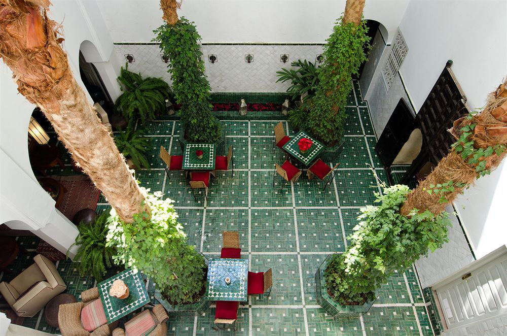 Riad Vert Hotel Marrakesh Courtyard