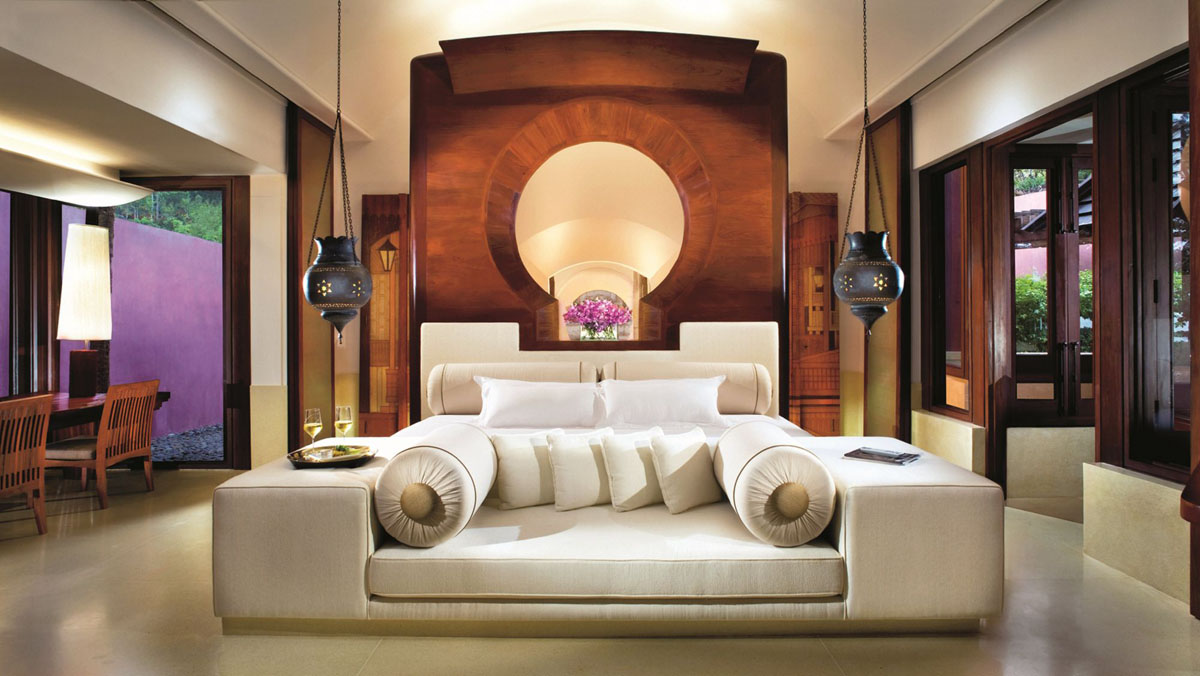 Luxury Hotel Suite with Thai Interior Decor