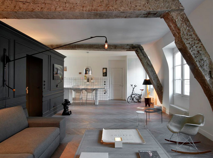 Cozy Contemporary Apartment Paris France