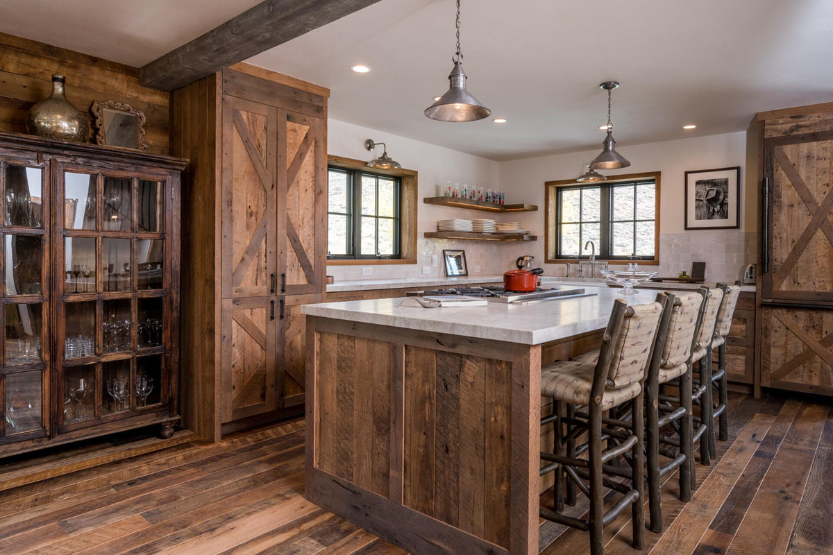 Reclaimed Wood Kitchen