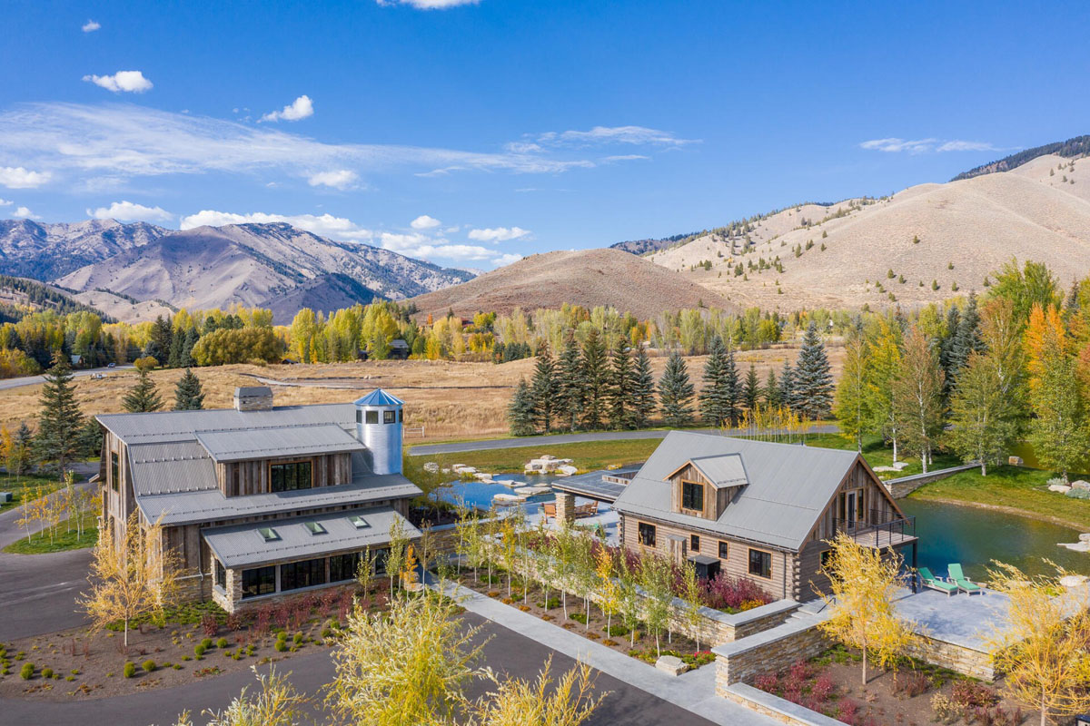 Sun Valley Country Estate Mountain Views