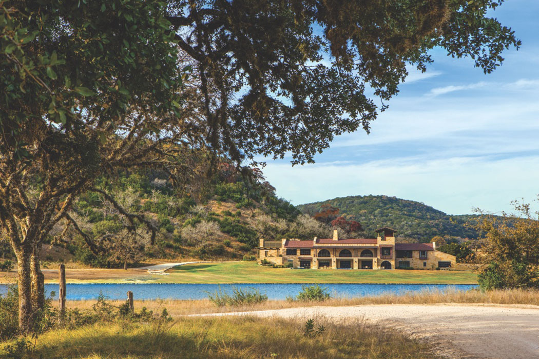 Texas Country Ranch with Water View