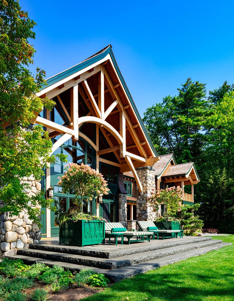 Luxury Timber Frame Lake House
