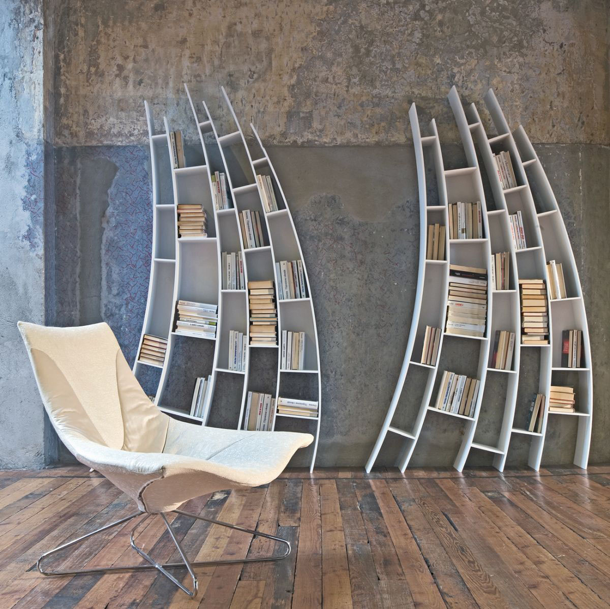 Surreal Bookshelves By Saba Italia Idesignarch Interior