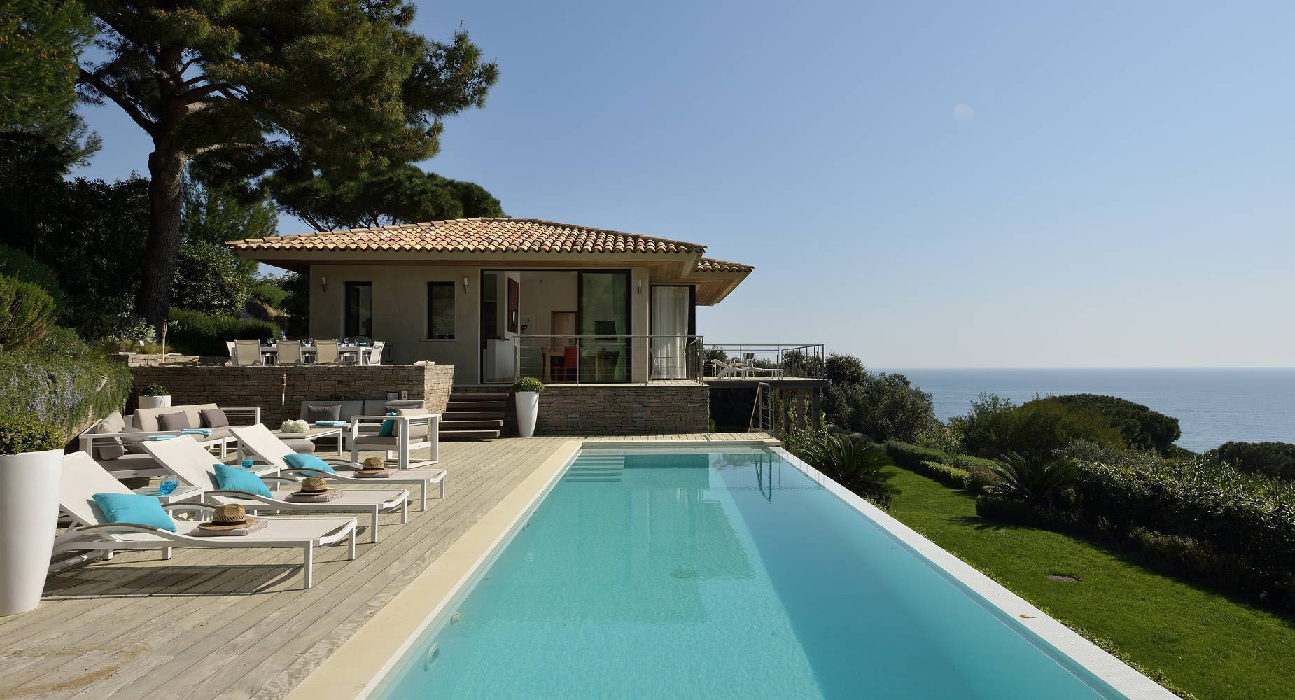 Modern Mediterranean Home with Ocean View