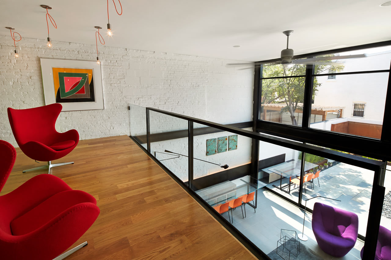 Contemporary Row House With Open Concept Living And Contemporary Row House With Open Concept Living And
