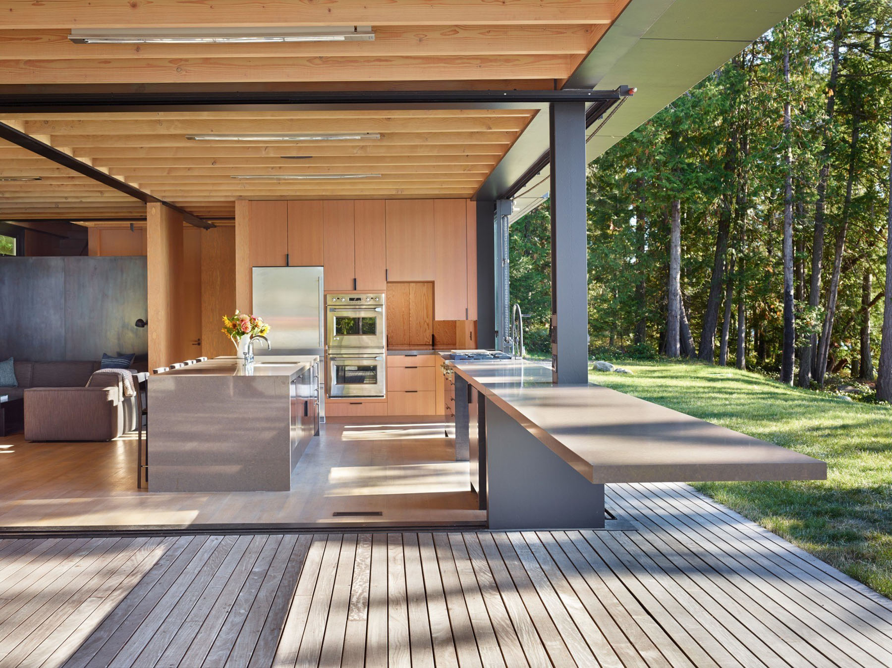 Modern Country Open Kitchen