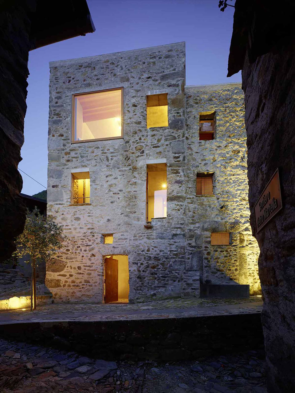 Stone House in Caviano Switzerland