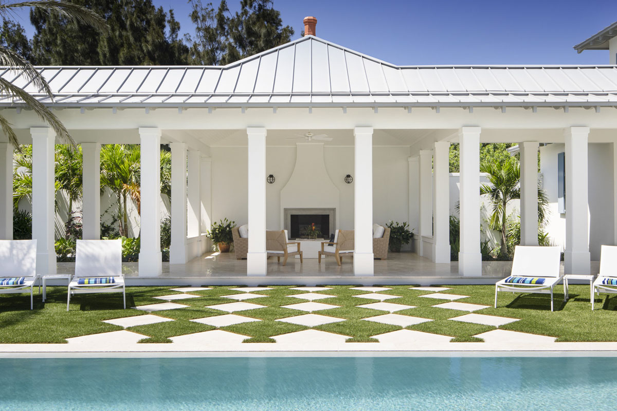 Elegant Poolside Cabana