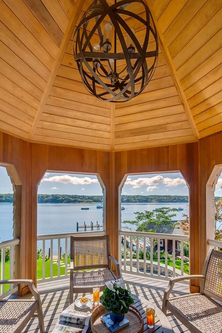 Water View Covered Porch