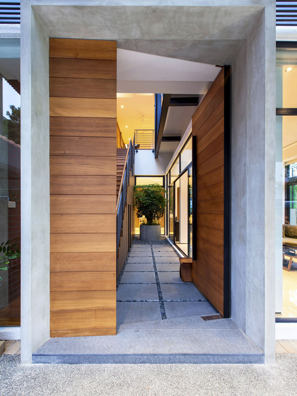 A Semi Detached House In Singapore Connects To Its Environment a-semi-detached-house-in-singapore-connects-to-its-environment
