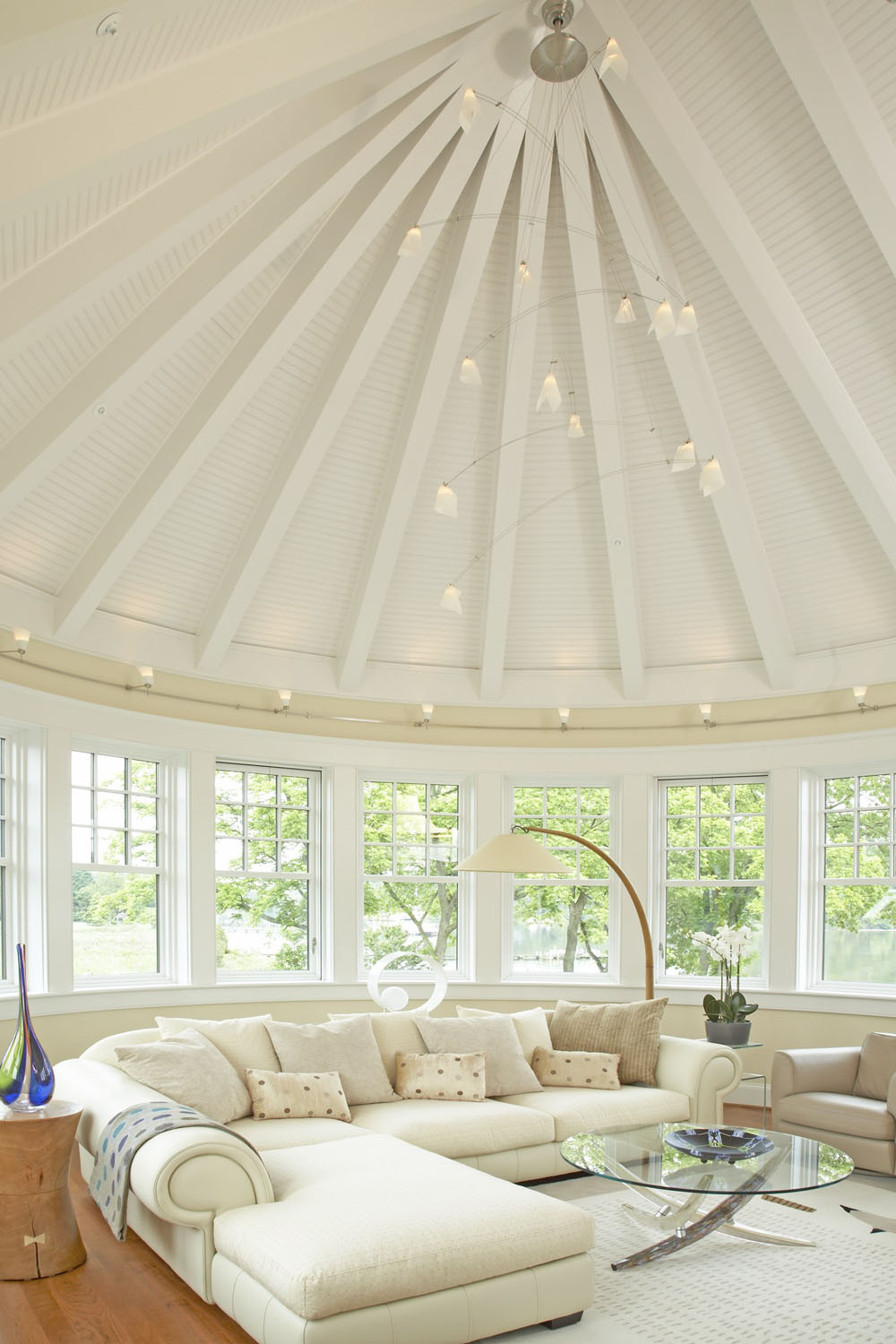 Semi-Circular Sunroom