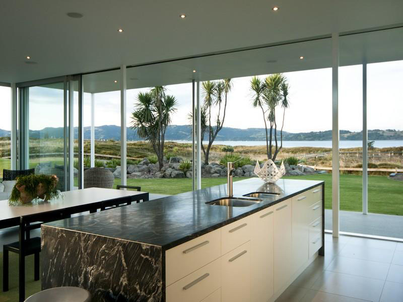 Single Level Beach House  In New Zealand iDesignArch 