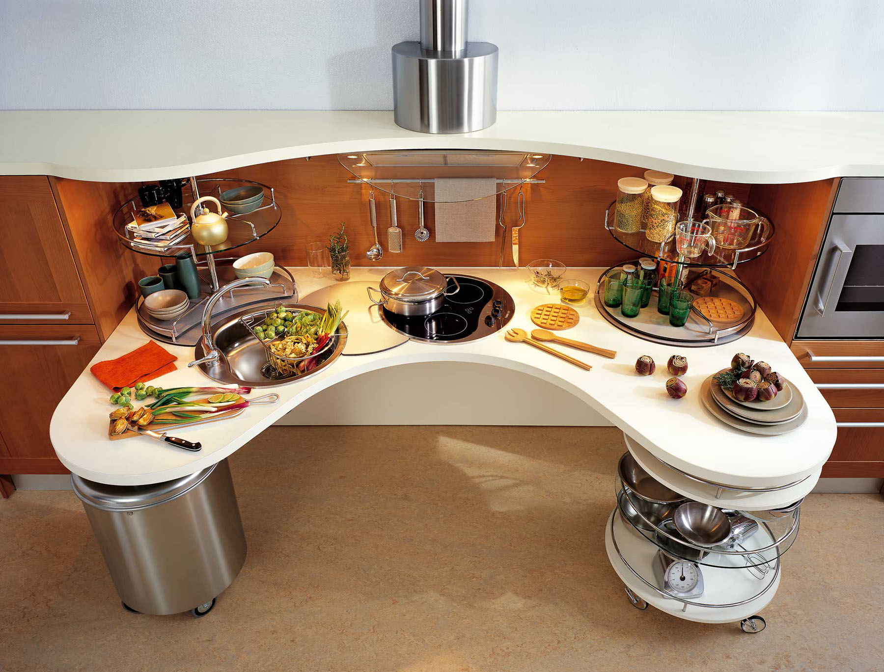 Design: the kitchen for disabled