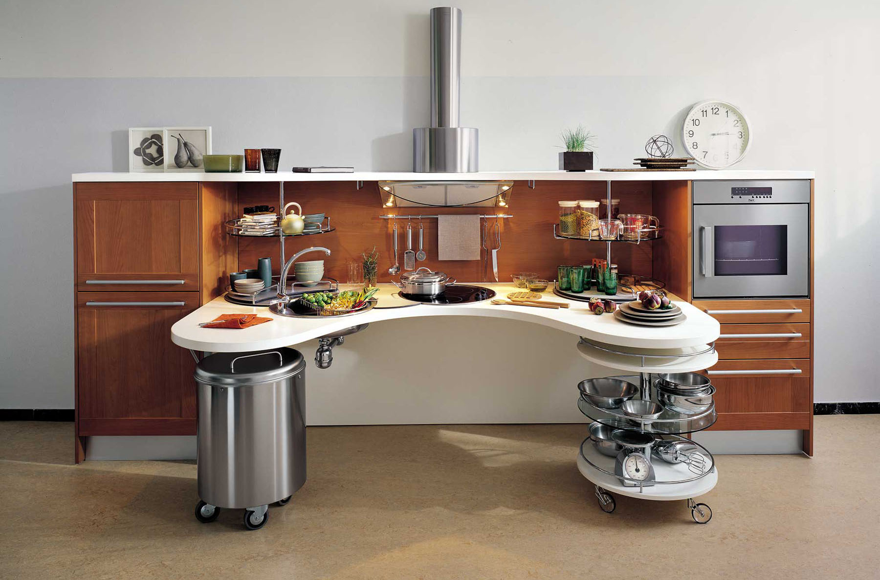 Functional Modern Kitchen Unit with Wheelchair Access