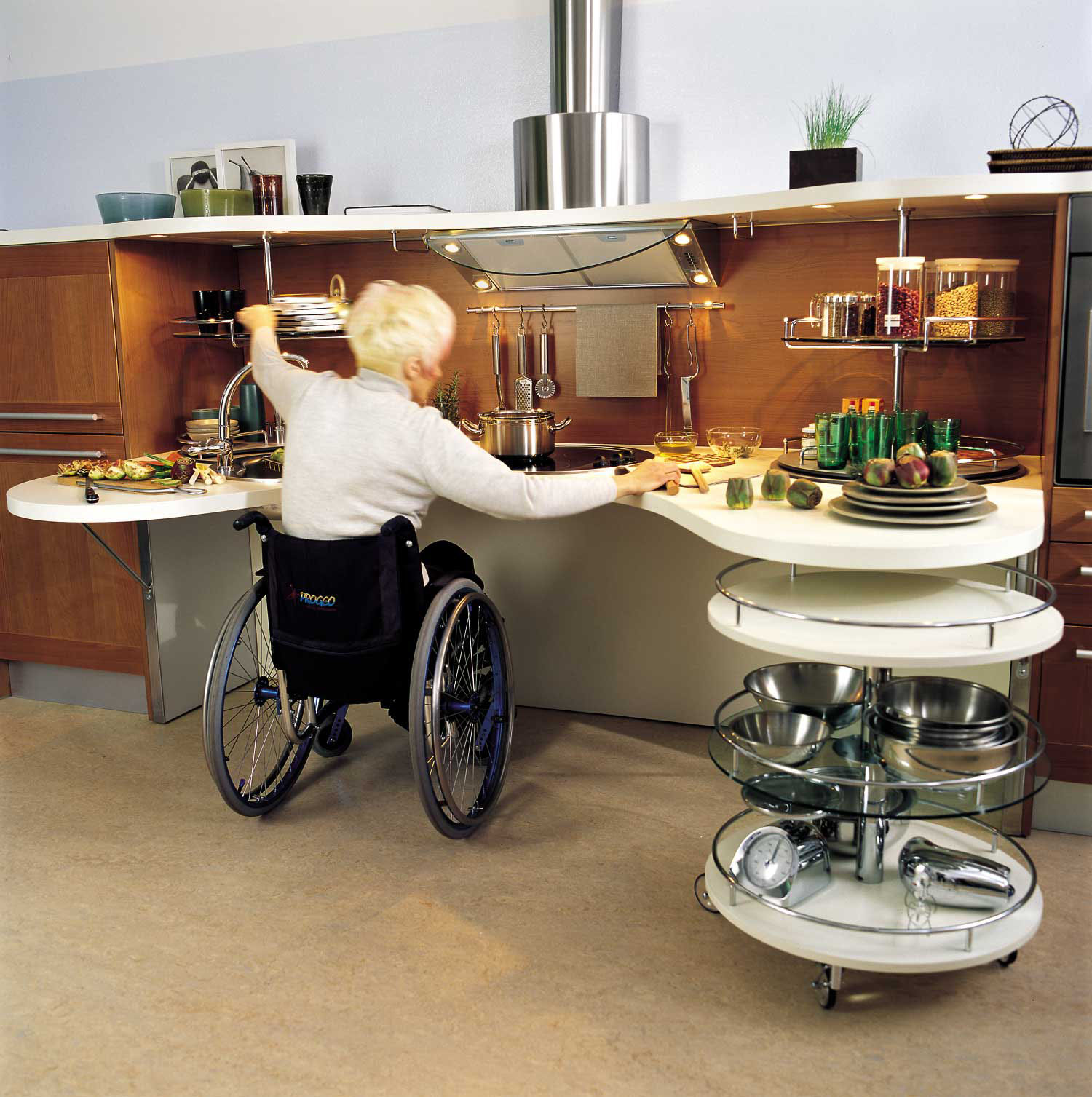 Wheelchair Accessible Kitchen Unit