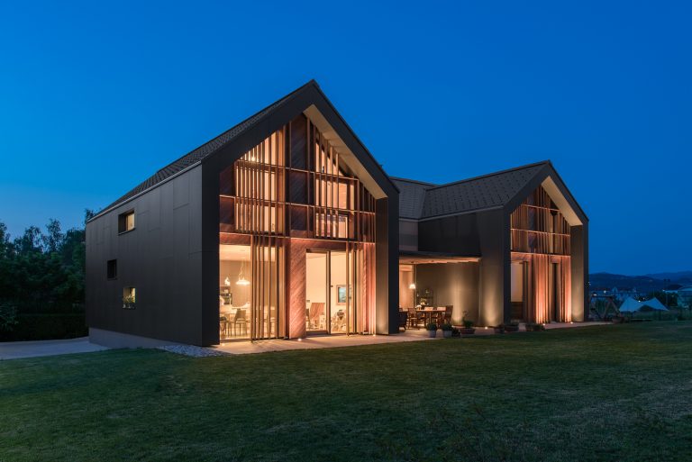 Modern Villa in Slovenia with Twin Structures iDesignArch Interior