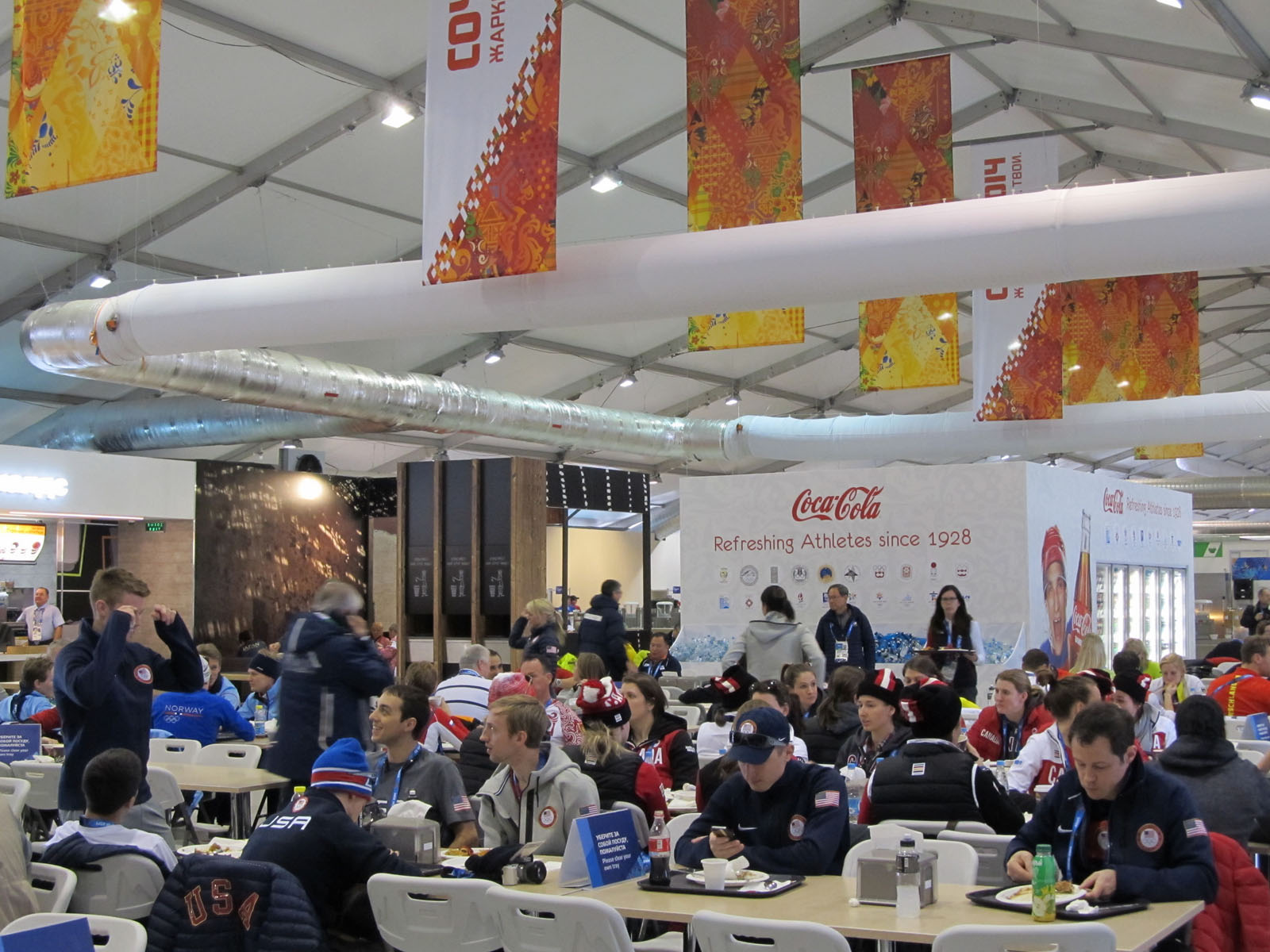 Sochi Athletes Village Dining Hall