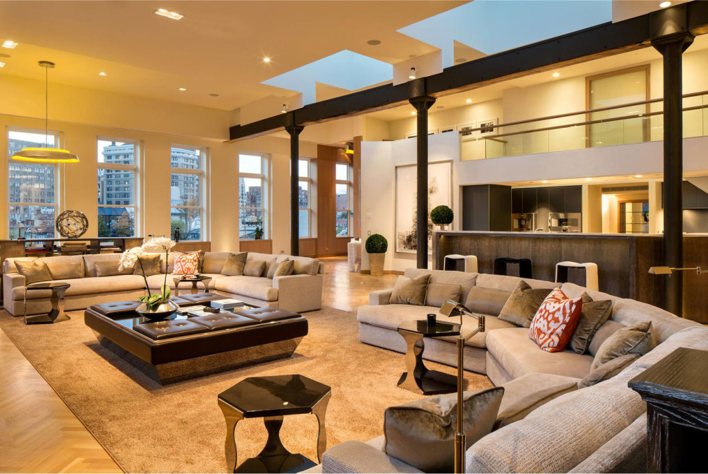 Exclusive Lower Manhattan Penthouse Loft In Soho iDesignArch Interior Design, Architecture