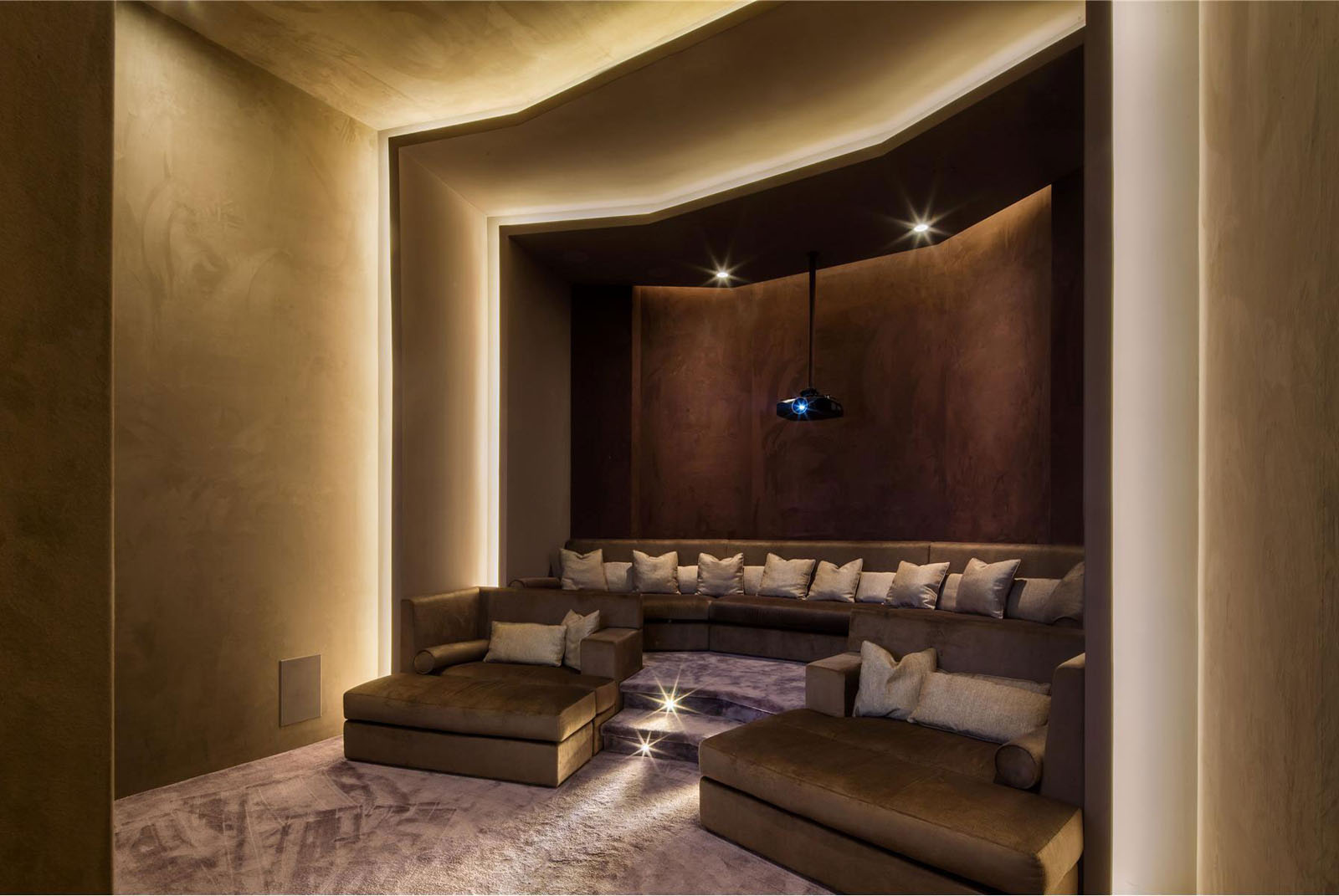 Luxury Home Cinema Media Room