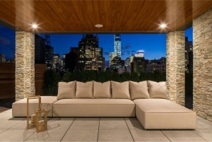 Manhattan Penthouse Apartment Terrace