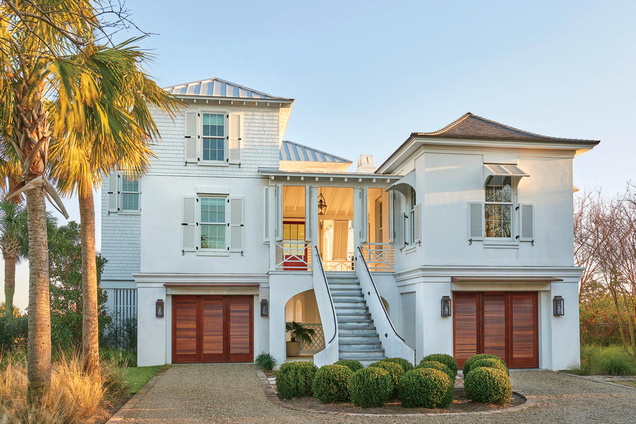 Caribbean Inspired Breezy South Carolina Beach House