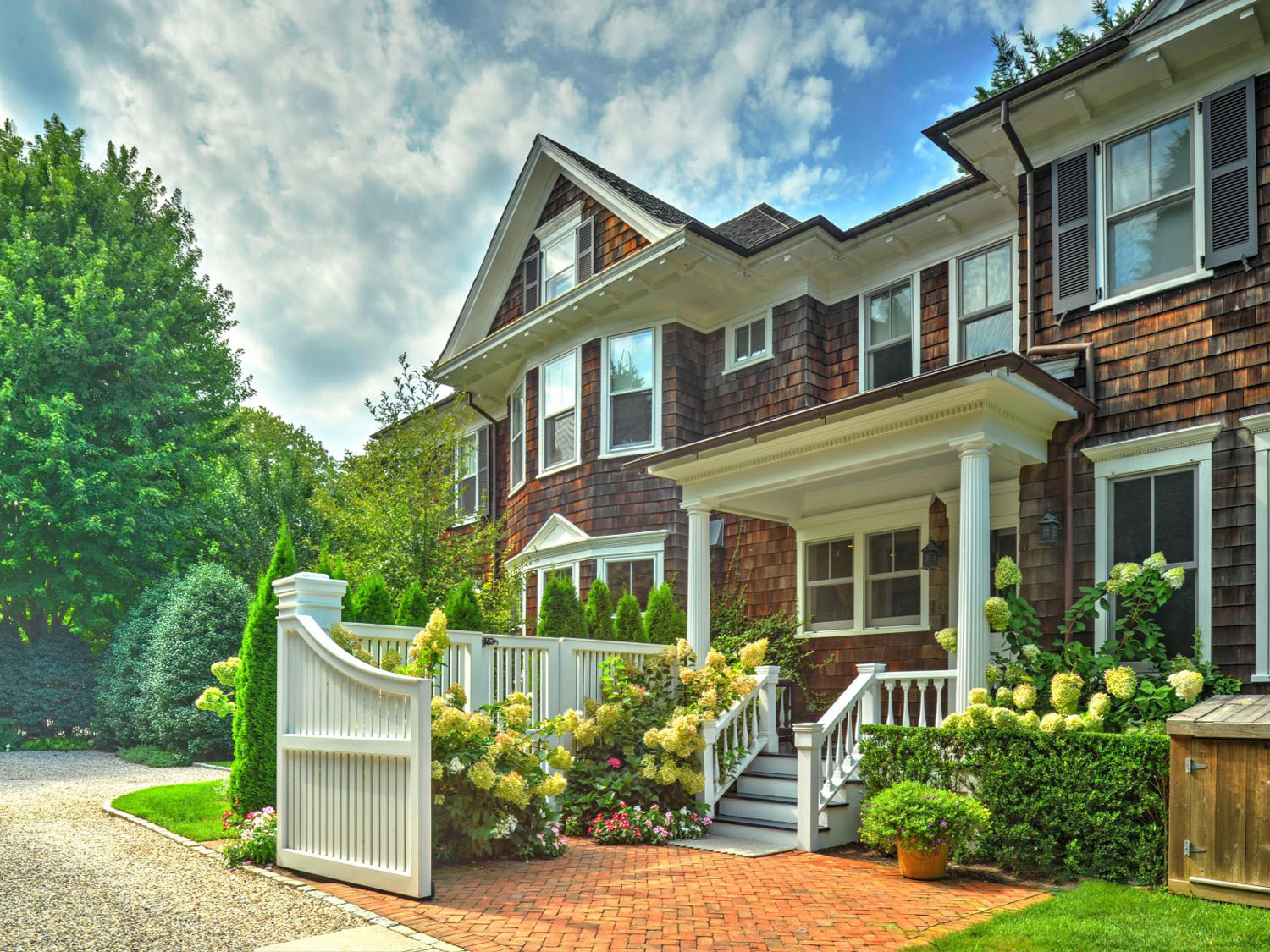 Traditional Shingle-Style House