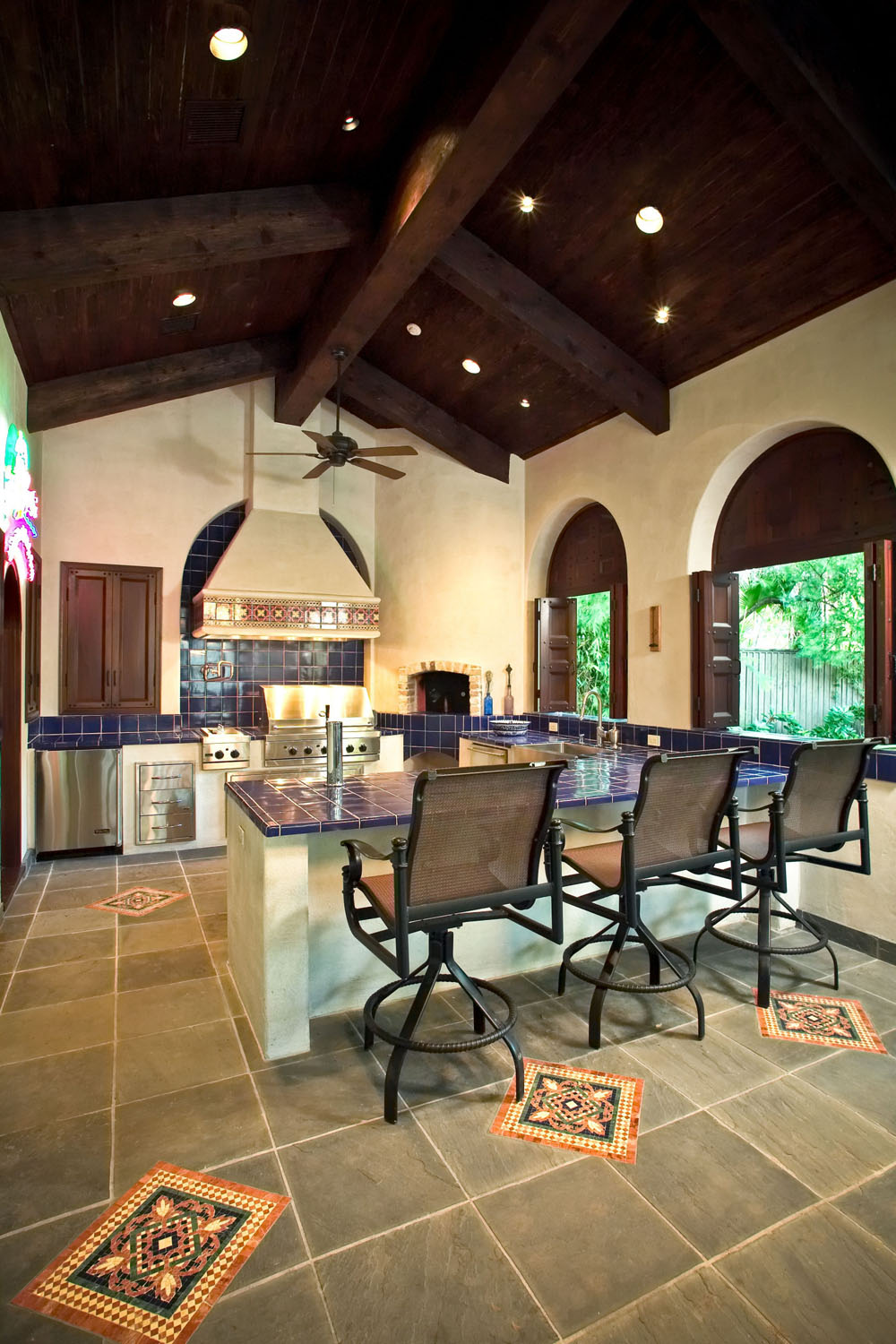 Indoor-Outdoor Kitchen