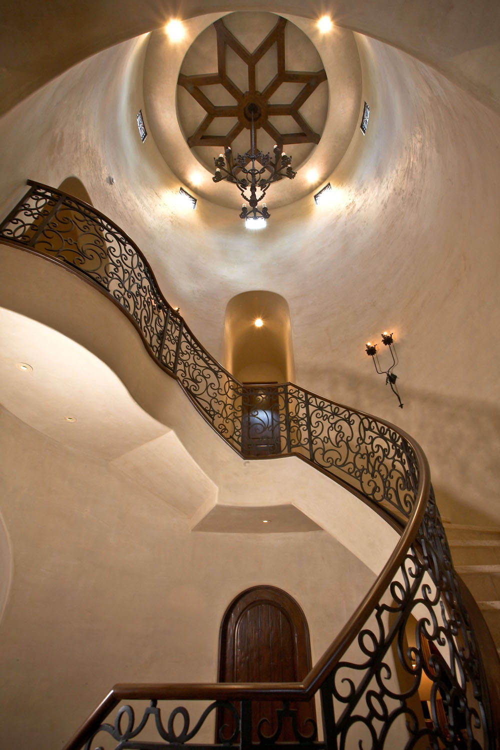 Spanish Colonial Style Staircase