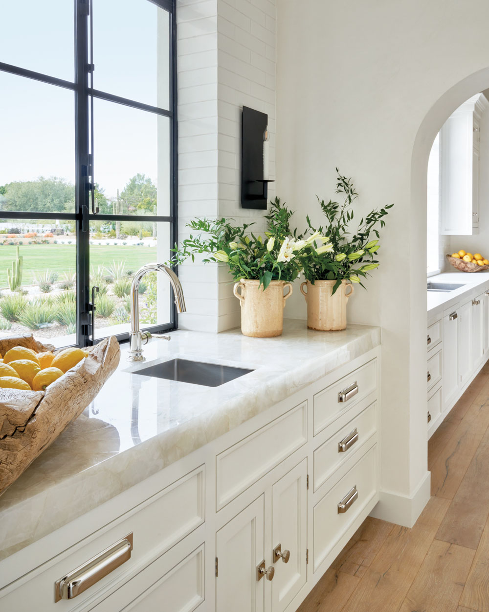 Semiprecious Stone Kitchen Countertop