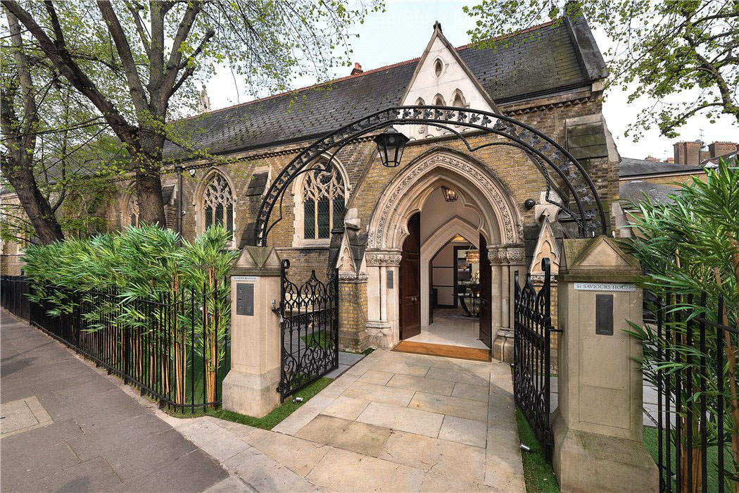 Grade II Listed 19th-century Anglican church Walton Street Knightsbridge