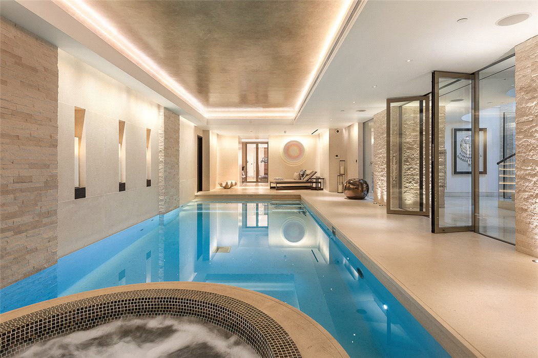 Luxury Home Indoor Underground Swimming Pool