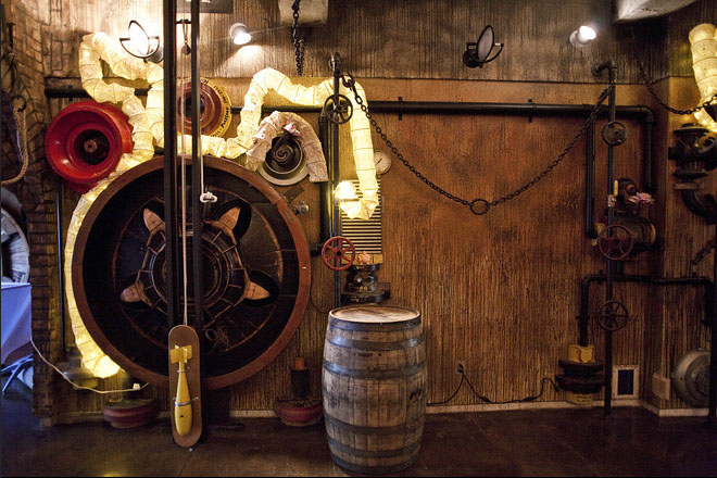Retro-Futuristic Steampunk Loft Apartment In New York | iDesignArch