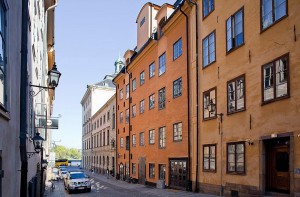Old Town Gamla Stan in Stockholm Sweden