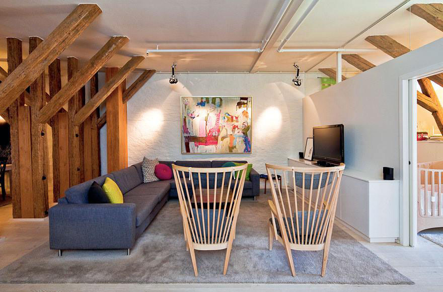 Contemporary Attic Apartment