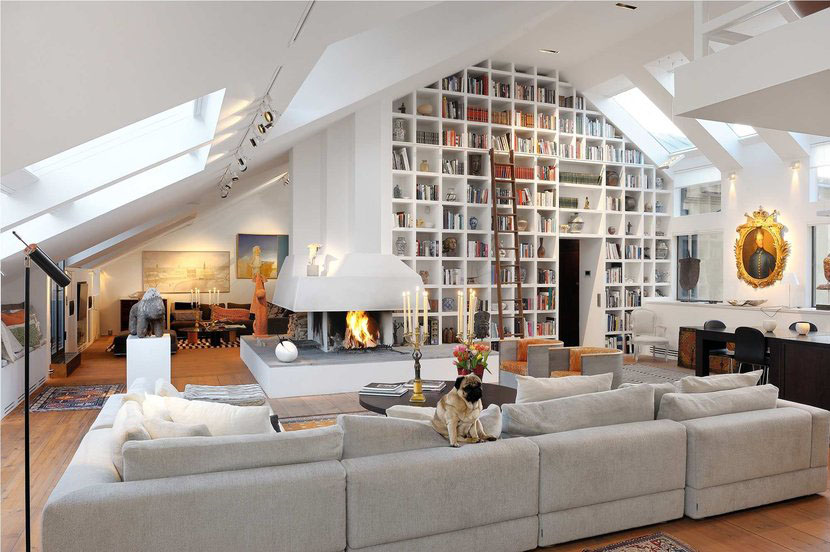 Beautiful Loft In Stockholm With High Ceilings Idesignarch